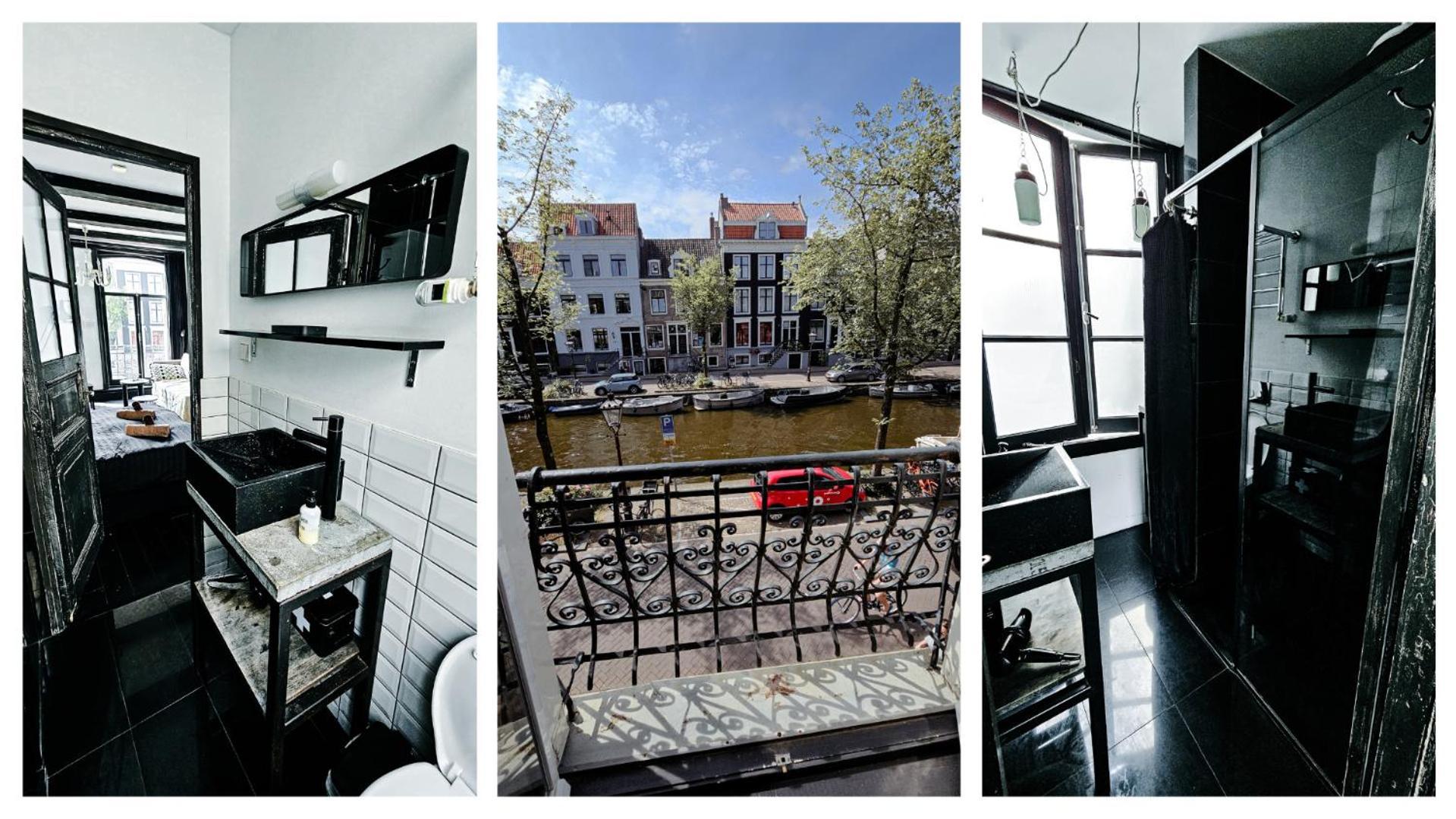 The Black Beauty Private Studio With Canal View From 1799 암스테르담 외부 사진